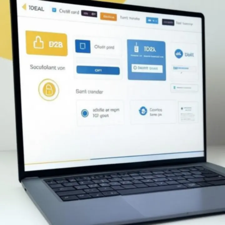 Overzicht van veilige online betaalopties zoals iDEAL en creditcard