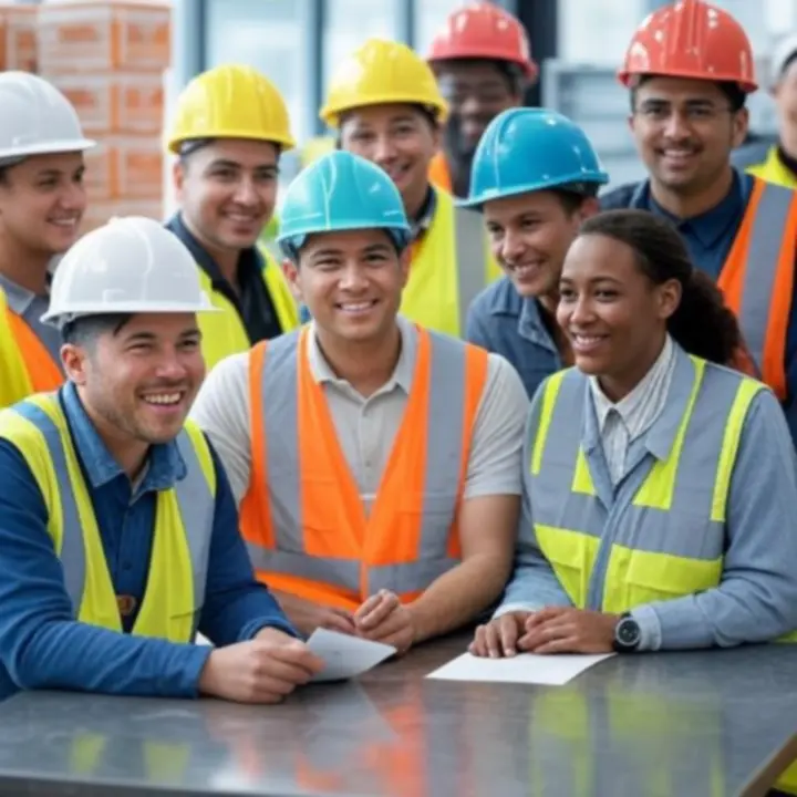 Team dat klantreviews en feedback over veiligheidsproducten bekijkt