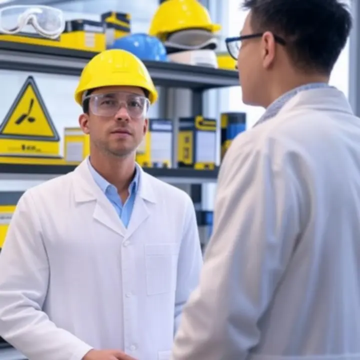 Showroom met veiligheidsartikelen en persoonlijk advies