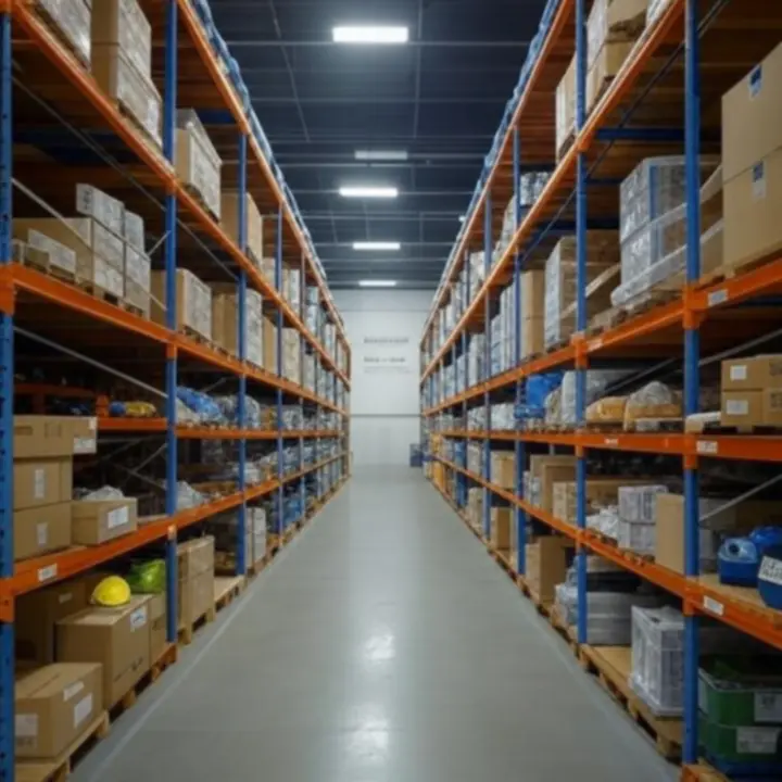 Modern Nederlands magazijn en kantoor van waaruit Safeworkia bestellingen verstuurt